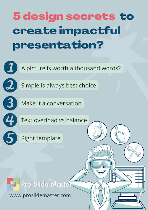 5 design secrets to create persuasive and impactful presentation